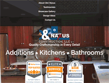 Tablet Screenshot of ccnaxusconstruction.com